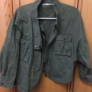 Urban Outfitters Green Army Jacket